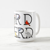 Bird-Nerd-Sortiment zwei Kaffeetasse (VorderseiteRechts)