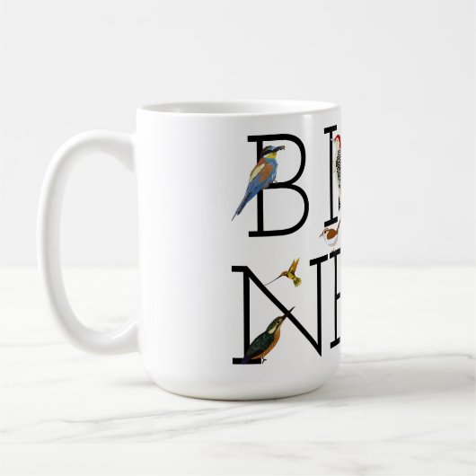 Bird-Nerd-Sortiment zwei Kaffeetasse (Links)