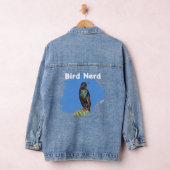 Bird Nerd Starling Vogelbeobachtung Hobby Birdwatc Jeansjacke (Hangar)