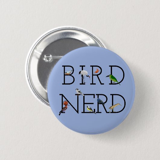Bird Nerd Three Button (Vorne & Hinten)