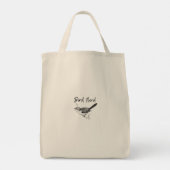 Bird Nerd Tote Bag Tragetasche (Rückseite)