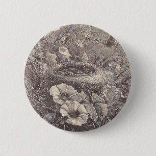 Bird Nest Button