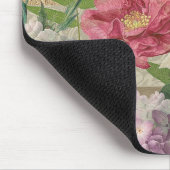 Bird Nest Floral Garden Blume Butterfly Art Mousepad (Ecke)