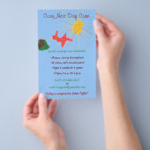 Bird-Nest-Flyer für Kinderbetreuung Flyer (Handgriff)