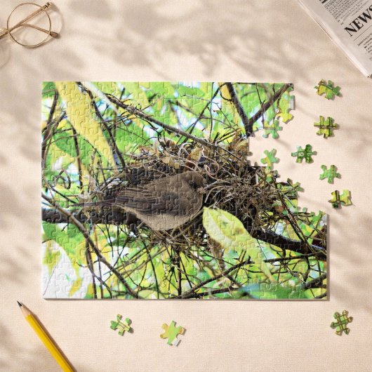 Bird Nest Foto Puzzle