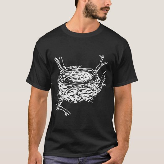 Bird Nest Ornithology T-Shirt (Vorderseite)