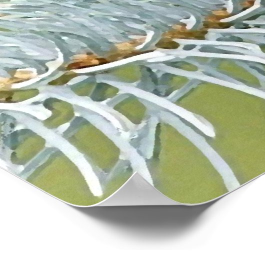 Bird Netz Poster (Ecke)