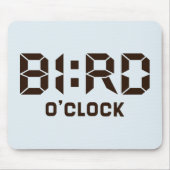BIRD O'Clock Mousepad (Vorne)