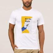 bird of hope/blue bill T-Shirt (Vorderseite)