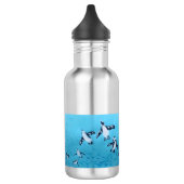 bird of hope/penguin2 edelstahlflasche (Links)