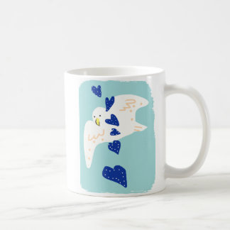 bird of hope_watching bird コーヒーマグカップ kaffeetasse