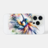 Bird of Paradise 130624AREF104 - Watercolor iPhone Hülle (Rückseite (Horizontal))
