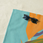 Bird of Paradise Beach Handtuch (Beispiel)
