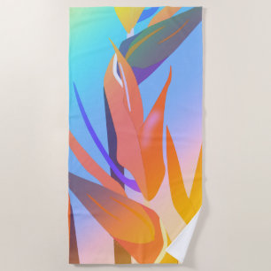 Bird of Paradise Beach Handtuch