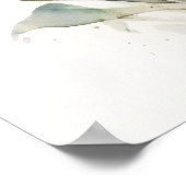 Bird of Paradise Blume Art Print Poster (Ecke)