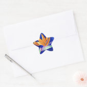 Bird of Paradise Blume Artwork Painting Sticker (Umschlag)