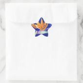 Bird of Paradise Blume Artwork Painting Sticker (Tasche)