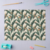 Bird of Paradise Botanical Pattern Decoupage Seidenpapier (Basteln)