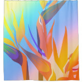 Bird of Paradise Duschvorhang (Vorderseite)