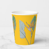 Bird of Paradise Flower Pappbecher (Rückseite)