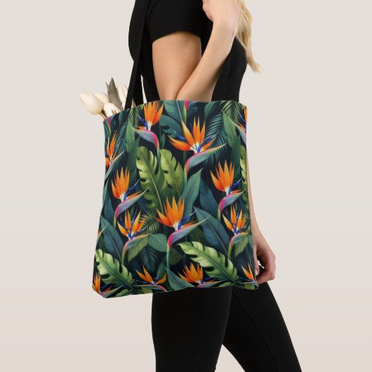 Bird of Paradise Flower Pattern Tasche (Von Nahem)