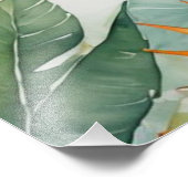 bird of paradise fotodruck (Ecke)