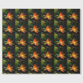 Bird of Paradise Geschenkpapier (Flach)