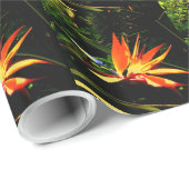 Bird of Paradise Geschenkpapier (Rolleneckpunkt)
