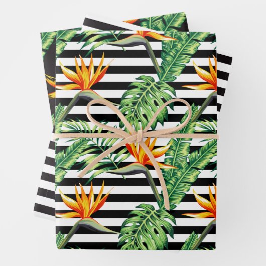 Bird of Paradise Geschenkpapier Set (Beispiel)