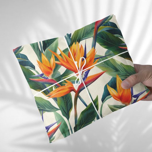 Bird of Paradise Gift Wrap Seidenpapier