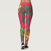 Bird of paradise Leggings (Rückseite)