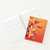 Bird-of-Paradise-Notebook Notizbuch (Innenseite)