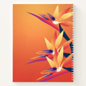 Bird-of-Paradise-Notebook Notizbuch (Rückseite)