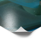 Bird of Paradise Oil Painting Fotodruck (Ecke)