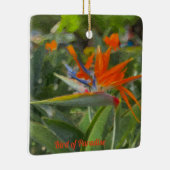 Bird of Paradise Oil Painting Keramikornament (Rechts)