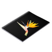 Bird of Paradise Pflanze Spiral Notebook Notizblock (Linke Seite)