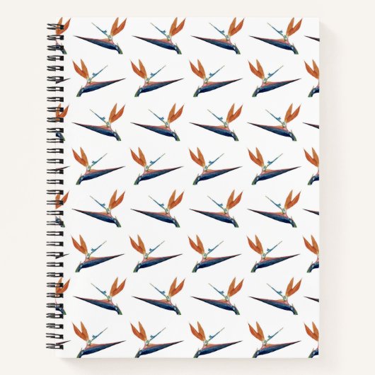 Bird of Paradise Spiral Notebook Notizblock (Vorderseite)