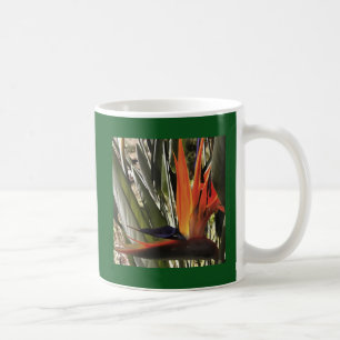 Bird of Paradise Strelitzia Reginae Acrylic Painti Kaffeetasse
