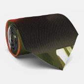 Bird of Paradise Strelitzia Reginae Acrylic Painti Krawatte (Gerollt)