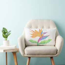 Bird of Paradise Throw Kissen