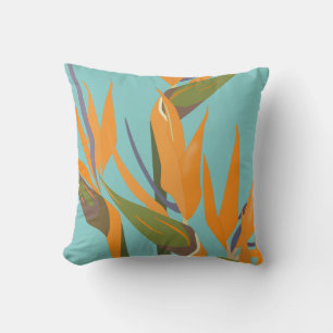 Bird of Paradise Throw Kissen