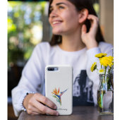 Bird of Paradise Watercolor, custom Case-Mate iPhone Hülle
