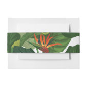 Bird of Paradise Wedding Invitation Bly Band (Vorderseite Beispiel)