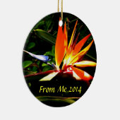 Bird of Paradise Weihnachtsfeiertage Ornament II (Rechts)