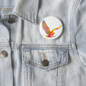 Bird of Prey, Adler, Hawk, Falken Button (Beispiel)