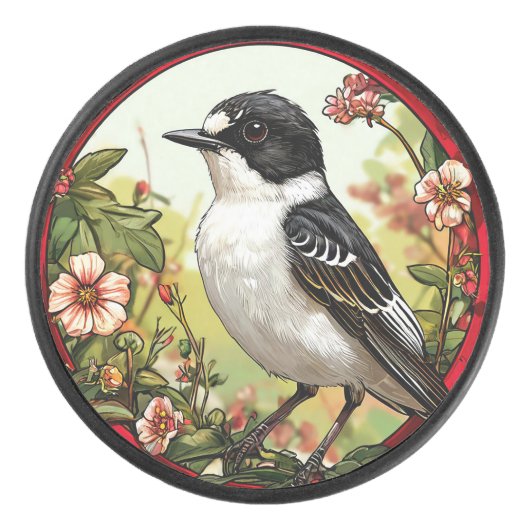 Bird-of-Prey Eishockey Puck (Vorderseite)