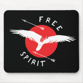 Bird of Prey Free Spirit Mousepad