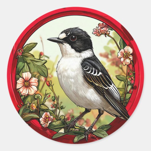 Bird-of-Prey Runder Aufkleber (Vorderseite)