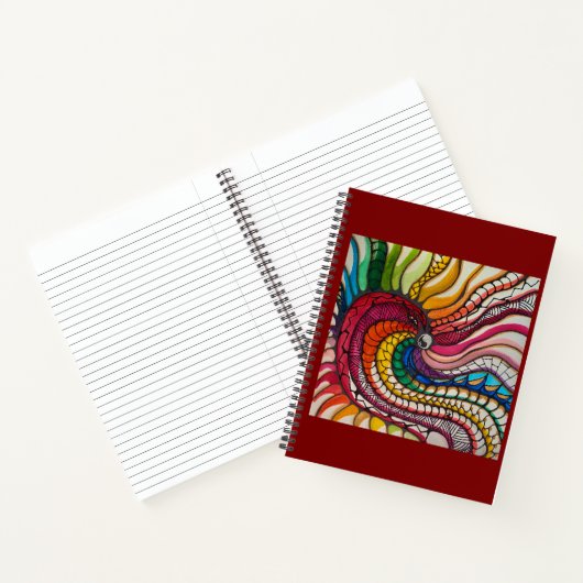 Bird of Pride 2025 Spiral Notebook Notizblock (Innenseite)