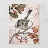 Bird on Branch Oracle Peace Card Postkarte (Vorderseite)
